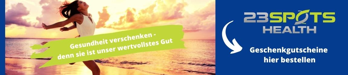 Gesundheit verschenken Banner